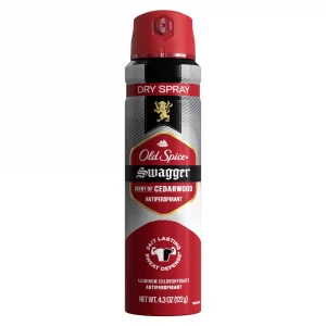 Old Spice Men's Antiperspirant & Deodorant Invisible Dry Spray Stronger Swagger - 4.3 oz