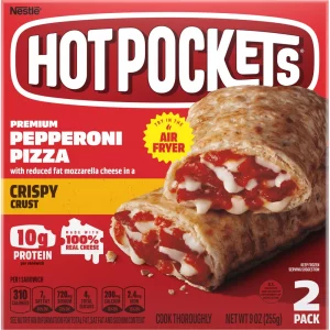 Hot Pockets Frozen Crispy Crust Premium Pepperoni Pizza - 9oz/2ct