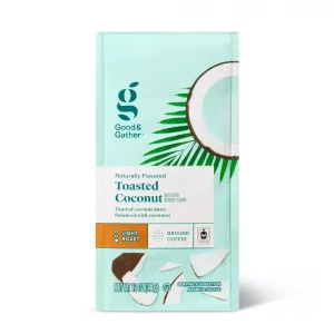 Good & Gather - Naturally Flavored Toasted Coconut Light Roast Ground Coffee - 12oz