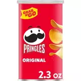 Pringles Grab & Go Large Original Potato Crisps Chips - 2.3oz