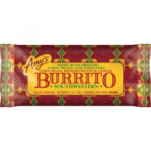 Amy's Southwestern Frozen Burrito - 5.5oz