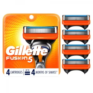 Gillette Fusion5 Men's Razor Blade Refills 4 CT
