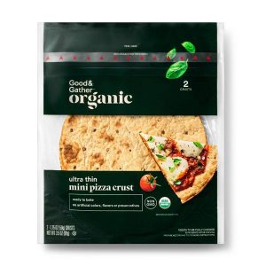 Good & Gather Organic Mini Ultra-Thin Pizza Crusts - 3.5oz/2ct