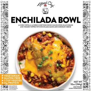 Tattooed Chef Gluten Free Frozen Enchilada Bowl - 10oz