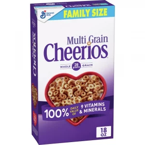 General Mills Multi Grain Cheerios Cereal 18 oz