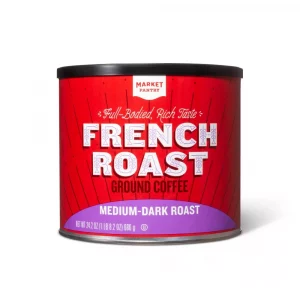Market Pantry - French Roast Medium-Dark Roast Ground Coffee - 24.2oz