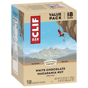 CLIF Bar White Chocolate Macadamia Nut Energy Bars