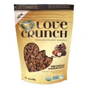 Nature's Path Love Crunch Dark Chocolate & Roasted Hazelnut Butter Granola - 10.6oz