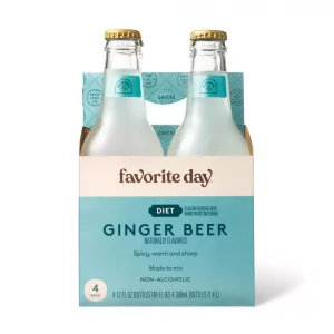 Favorite Day Light Ginger Beer - 4pk/12 fl oz Bottles