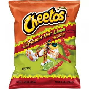 Cheetos Crunchy Flamin' Hot Lim?n Cheese Flavored Snacks - 8.5oz