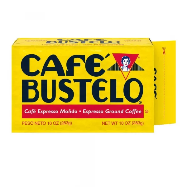 Caf? Bustelo Espresso Vacuum-Packed Dark Roast Ground Coffee - 10oz