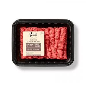 Good & Gather? - All Natural 90/10 Ground Beef Sirloin - 1lb