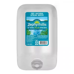 Zephyrhills Brand 100% Natural Spring Water - 2.5 gal (320 fl oz) Jug