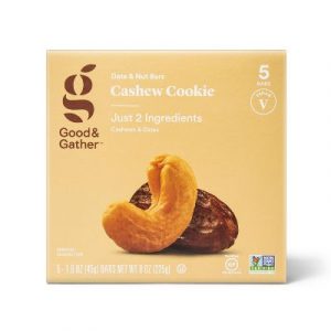 Good & Gather Cashew Cookie Nutrition Bars - 5ct