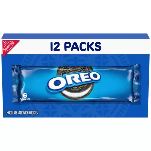 OREO Chocolate Sandwich Cookies - Snack Packs - 2.4oz / 12ct