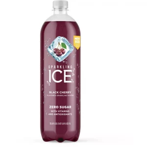 Sparkling Ice Black Cherry Sparkling Beverage - 1L Bottle