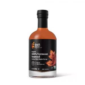 Good & Gather? - Signature Organic Vermont Sourced Amber Maple Syrup - 12.5 fl oz