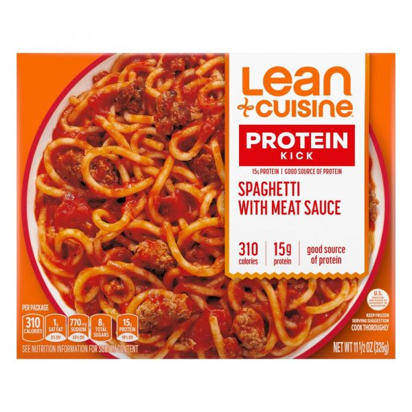 Lean Cuisine Protein Kick Frozen Spaghetti with Meat Sauce - 11.5oz