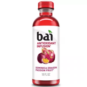 Bai Dominica Dragon Passion Fruit Antioxidant Water - 18 fl oz Bottle