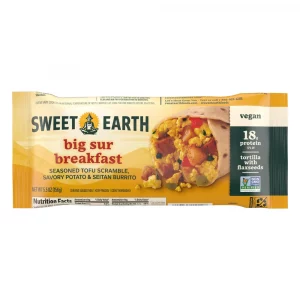 Sweet Earth Big Sur Vegan Frozen Breakfast Burrito - 5.5oz