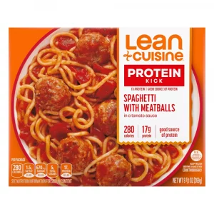 Lean Cuisine Protein Kick Frozen Spaghetti With Meatballs - 9.5oz