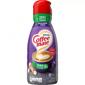 Coffee mate Zero Sugar Italian Sweet Creme Coffee Creamer - 1qt (32 fl oz)