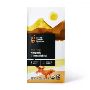 Good & Gather - Signature Organic Tierra del Sol Medium Roast Ground Coffee - 12oz