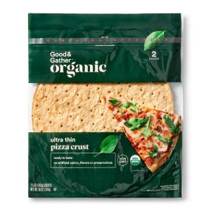 Good & Gather Organic Ultra-Thin Pizza Crust - 10oz/2pk