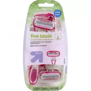 Women's 5 Blade Disposable Razors - up & up?