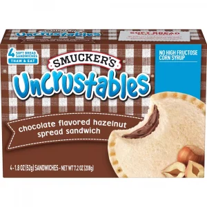 Smucker's Uncrustables Frozen Chocolate Flavored Hazelnut Spread Sandwich