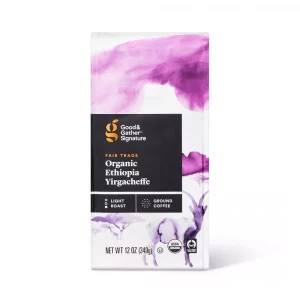 Good & Gather - Signature Coffee Organic Ethiopian Yirgacheffe Light Roast Ground Coffee - 12oz