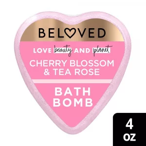 Beloved Cherry Blossom & Tea Rose Bath Bomb - 1ct/4oz