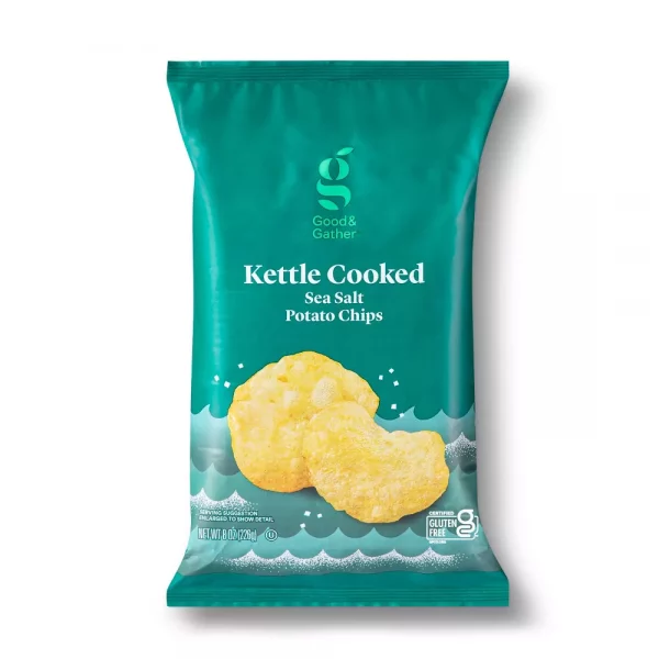 Traditional Kettle Chips - 8oz - Good & Gather?