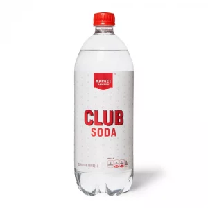 Market Pantry Club Soda - 33.8 fl oz Bottle