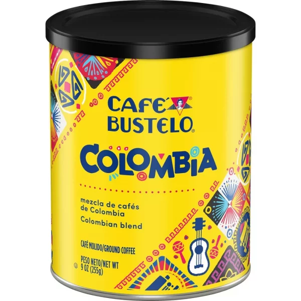 Caf? Bustelo Colombia Dark Roast Coffee Can - 9oz