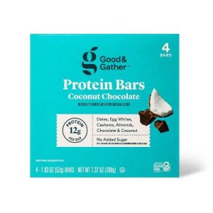 Good & Gather Protein Bars Coconut Chocolate - 7.33oz/4ct