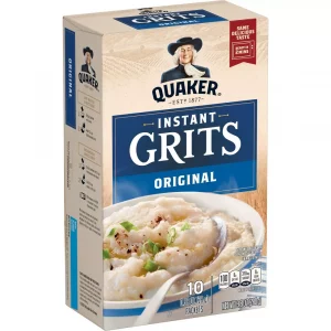 Quaker Instant Grits Plain - 10ct/9.8oz