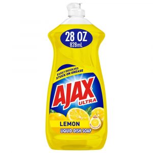 Ajax Ultra Super Degreaser Liquid Dish Soap - Lemon - 28 fl oz