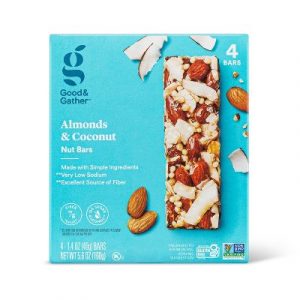 Good & Gather Almonds and Coconut Nut Bar - 4ct