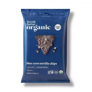 Organic Blue Corn Tortilla Chips - 18oz - Good & Gather?
