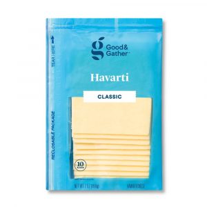Good & Gather Havarti Deli Sliced Cheese 7oz - 10 Slices