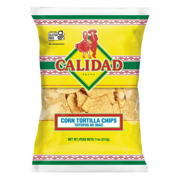 Calidad Yellow Corn Tortilla Chips - 11oz