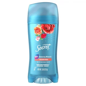Secret Invisible Solid Antiperspirant & Deodorant - Rose Scent - 2.6oz