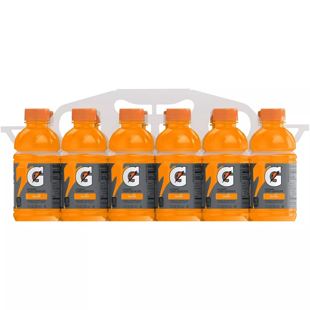 Gatorade Orange Sports Drink - 12pk/12 fl oz Bottles