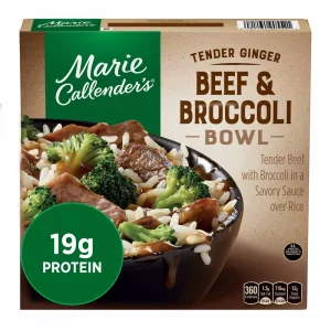 Marie Callender's Frozen Tender Ginger Beef & Broccoli Bowl - 11.8oz