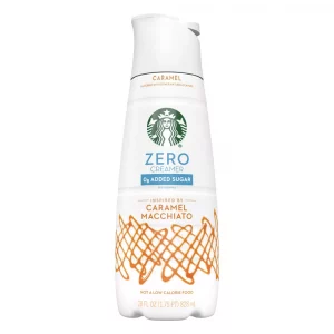Starbucks Zero Sugar Caramel Macchiato Coffee Creamer - 28 fl oz