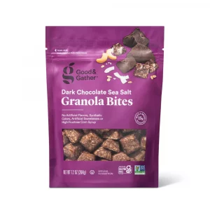 Good & Gather - Dark Chocolate Sea Salt Granola Bites - 7.2oz -