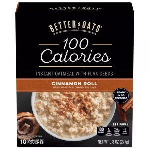 Better Oats Fit Cinnamon Roll Oatmeal - 10ct