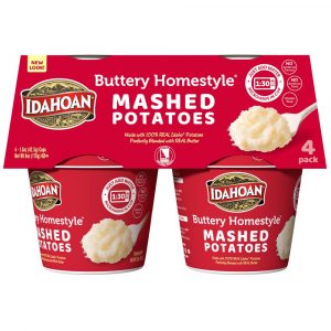 Idahoan Homestyle Microwavable Mashed Potato Cups 6 oz - 4 Ct