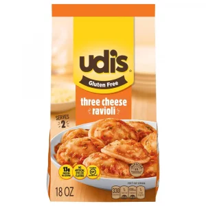 Udi's Gluten Free Three Cheese Frozen Ravioli - 18oz